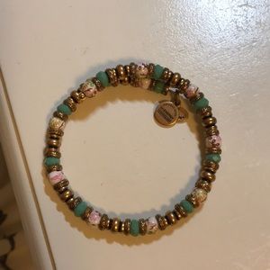 Beaded Alex and ani bracelet